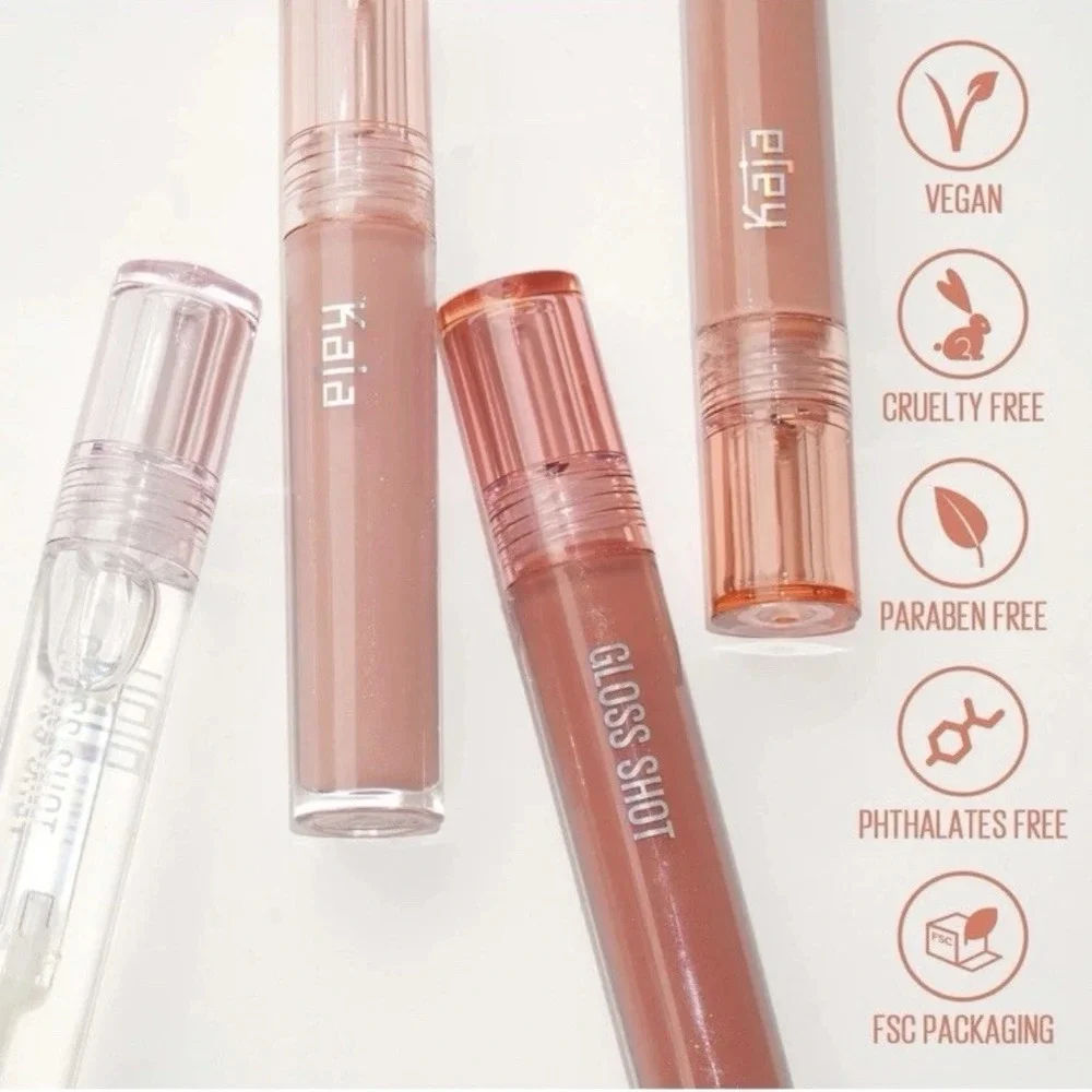 KAJA Gloss Shot Hydrating‎ Lip Shine #04 PINK DRINK 0.14oz NEW